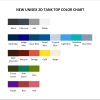 tank top color chart - The Sims Merch