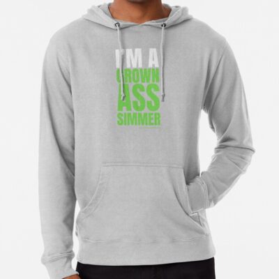 ssrcolightweight hoodiemensheather greyfrontsquare productx1000 bgf8f8f8 31 - The Sims Merch