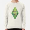 ssrcolightweight sweatshirtmensoatmeal heatherfrontsquare productx1000 bgf8f8f8 21 - The Sims Merch