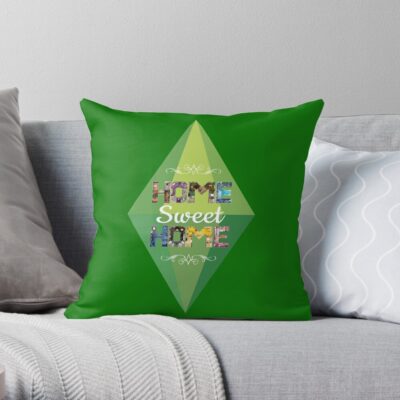 Home Sweet Home Throw Pillow